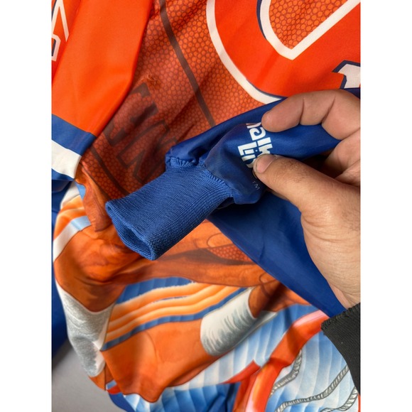 Vintage Chalk Line Cleveland Cavaliers Satin Bomber Jacket Mens Large Basketball - Picture 8 of 8